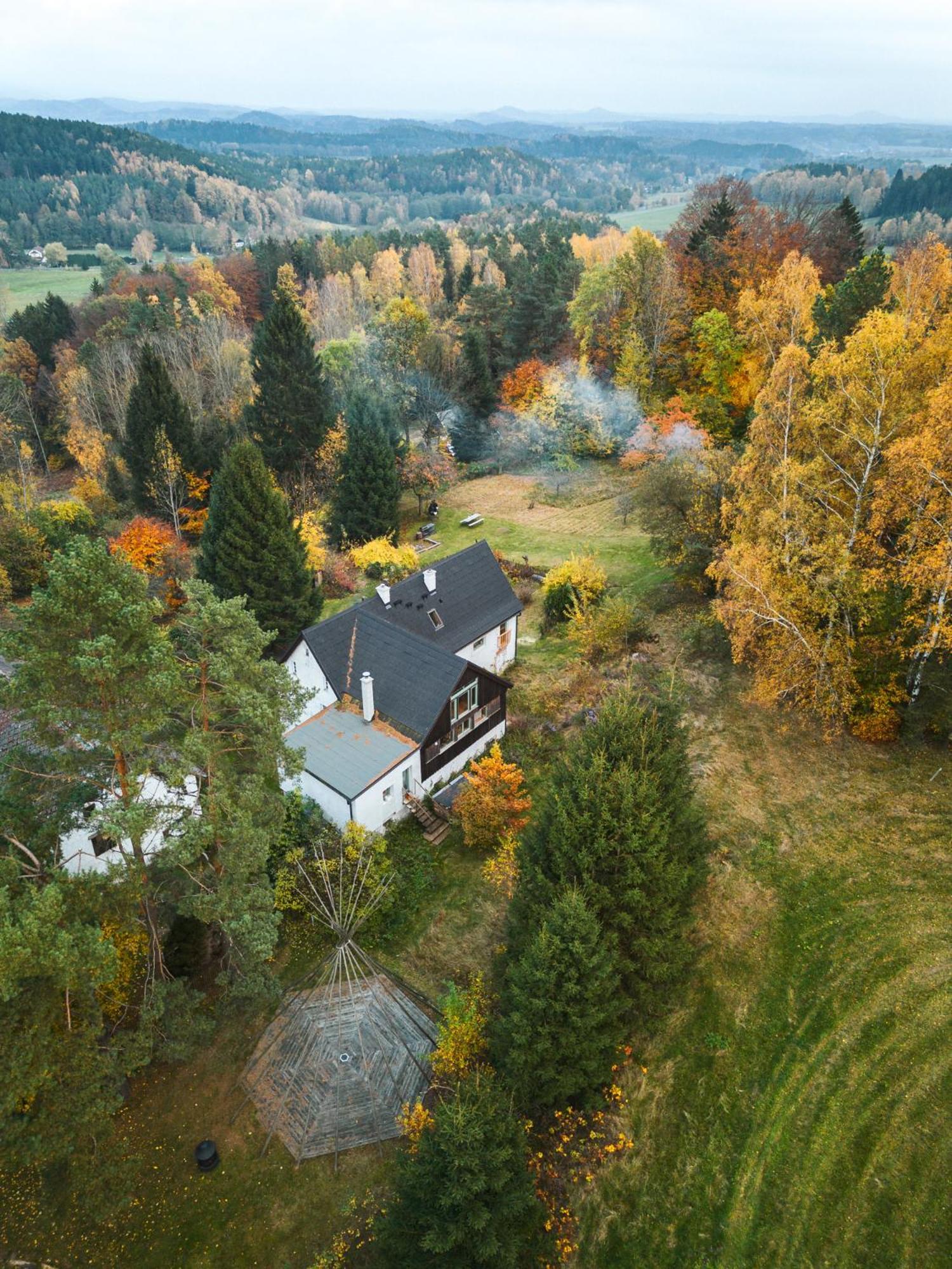 Enjoy Cozy Romance Hills Forest Gardens Views Sauna Whirlpool Bath Jablonné v Podještědí Eksteriør billede